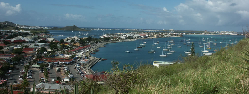 Marigot capitale de Saint Martin FWI